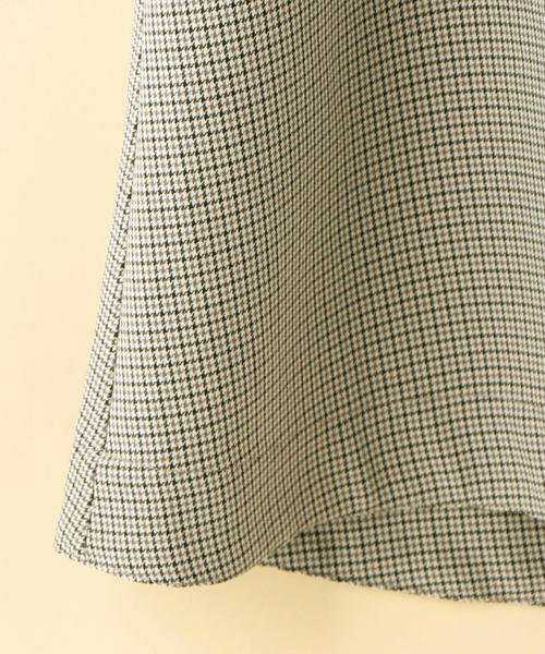 coen（コーエン）の「【2WAY】チェックロングフレアスカート ( ジャンパースカート )（スカート・レディース・ブラウン/ブラック・MEDIUM/LARGE）」の9枚目の写真