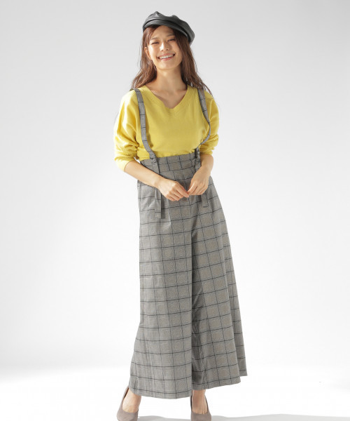 BAYFLOW（ベイフロー）の「[洗えるニット]カシミア混2WAYニットプルオーバー（ニット/セーター・レディース・セージグリーン/オフホワイト/グレー/ピンク/イエロー/ブルー・MEDIUM/SMALL）」の19枚目の写真