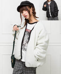 SpRay | ボアリバーシブルブルゾン(ブルゾン)