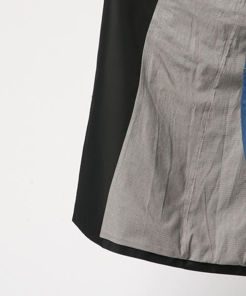 kha:ki（カーキ）の「「KHA:KI / カーキ」ワイドロングトレンチコート（トレンチコート・レディース・モカ/ブラック・1/2）」の5枚目の写真