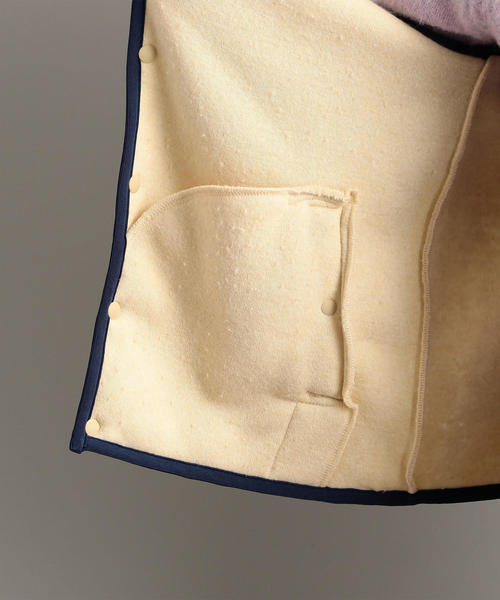 green label relaxing（グリーンレーベルリラクシング）の「別注 [ワイルドシングス] SC WILD THINGS GLR ボア ベスト（ベスト・メンズ・ナチュラル/ダークグレー/オリーブ・LARGE/MEDIUM/SMALL）」の9枚目の写真