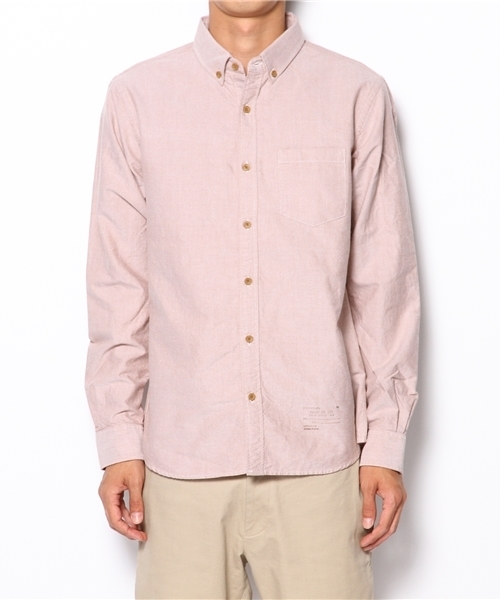 BEAMS(ビームス)の「□BEAMS / フェイクウッド釦 BDシャツ(シャツ/ブラウス・メンズ・ホワイト/ブラウン/グリーン・SMALL/MEDIUM/LARGE)」の12枚目の写真
