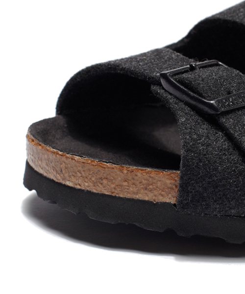 極美品 BIRKENSTOCK ビルケンシュトック OSLO オスロ 黒 25㎝ 超美品】BIRKENSTOCK オスロ 25 ブラック スリッポン ビルケン