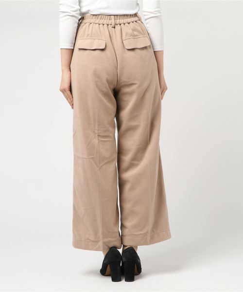 KOBE LETTUCE（コウベレタス）の「フェイクウールワイドパンツ＊レディース/ボトムス[M2302]神戸レタス（その他パンツ・レディース・ブラック/ベージュ/パープル/アイボリー/モカ/ブラウン系その他・FREE）」の14枚目の写真