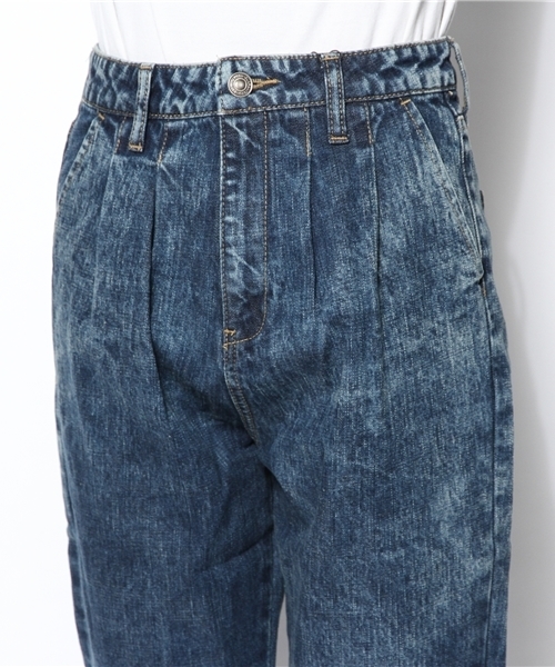 WEGO（ウィゴー）の「WEGO/ハイウエストボーイフレンドデニムパンツ（デニムパンツ・レディース・インディゴブルー/ライトインディゴブルー・MEDIUM/LARGE）」の6枚目の写真