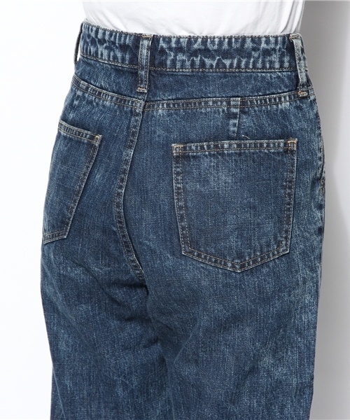 WEGO（ウィゴー）の「WEGO/ハイウエストボーイフレンドデニムパンツ（デニムパンツ・レディース・インディゴブルー/ライトインディゴブルー・MEDIUM/LARGE）」の7枚目の写真