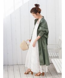 Ungrid | ロングミリタリーコート(ミリタリージャケット)