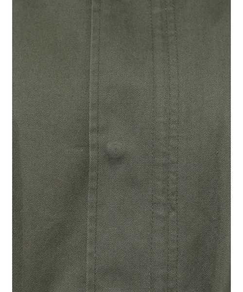 Ungrid（アングリッド）の「ロングミリタリーコート（ミリタリージャケット・レディース・カーキ/アイボリー・SMALL/MEDIUM）」の15枚目の写真