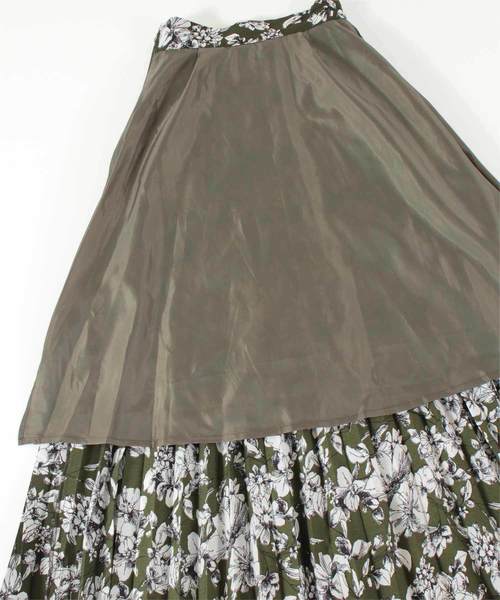 titivate（ティティベイト）の「ﾌﾟﾘｰﾂﾛﾝｸﾞｽｶｰﾄ（スカート・レディース・ブラック/カーキ/ダークオレンジ/ミント/ホワイト/ラベンダー/オレンジ/ライトブルー/ブラック系その他/ライトベージュ/ライトグレー・S/M/L）」の21枚目の写真