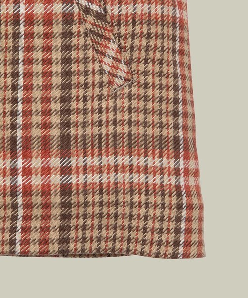 WILD LIFE TAILOR Adam et Rope'(ワイルドテーラーアダムエロペ )の「【Wild Life Tailor】チェックボアブルゾン(ブルゾン・メンズ・ダークブラウン/グリーン系その他・M/L)」の3枚目の写真