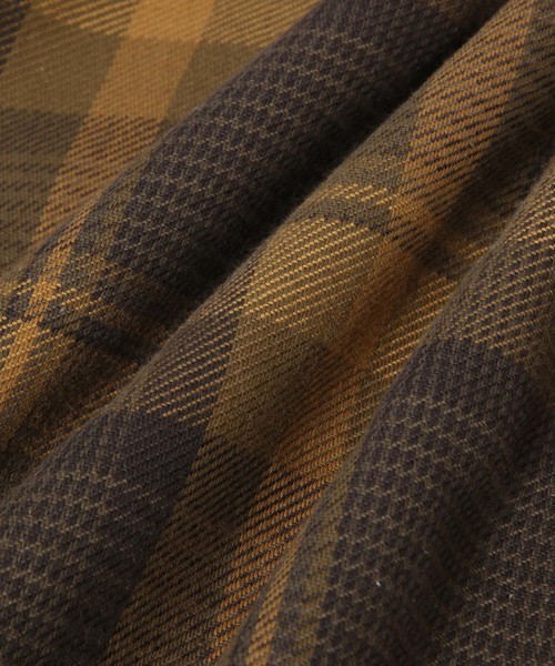 WILD LIFE TAILOR Adam et Rope'(ワイルドテーラーアダムエロペ )の「【Wild Life Tailor】チェックボアブルゾン(ブルゾン・メンズ・ダークブラウン/グリーン系その他・M/L)」の5枚目の写真