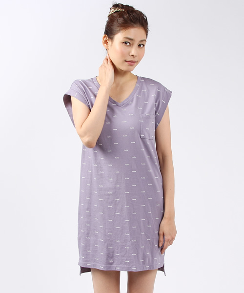 ARCHI（アーキ）の「HOLA ONE PIECE（ワンピース・レディース・ベージュ/パープル・SMALL/MEDIUM）」の2枚目の写真