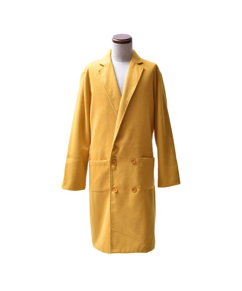 MinoriTY（マイノリティ）の「ビッグWチェスターコート（ダウンジャケット/コート・メンズ・ブラック/ワイン/チャコール/ベージュ/ネイビー/イエロー・M/L）」の19枚目の写真