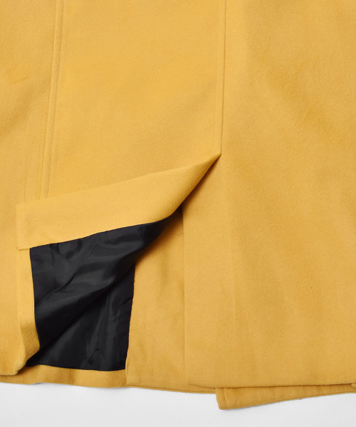 MinoriTY（マイノリティ）の「ビッグWチェスターコート（ダウンジャケット/コート・メンズ・ブラック/ワイン/チャコール/ベージュ/ネイビー/イエロー・M/L）」の22枚目の写真