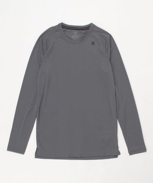 Hurley (ハーレー)の「M HRLY Q/D TEE LS/ハーレー 水着 メンズラッシュガード 長袖 UPF50+(ラッシュガード・メンズ・ブラック/グレー/ブルー/ホワイト/グレー系その他/ブルー系その他・SMALL/MEDIUM/LARGE/X-LARGE)」の5枚目の写真