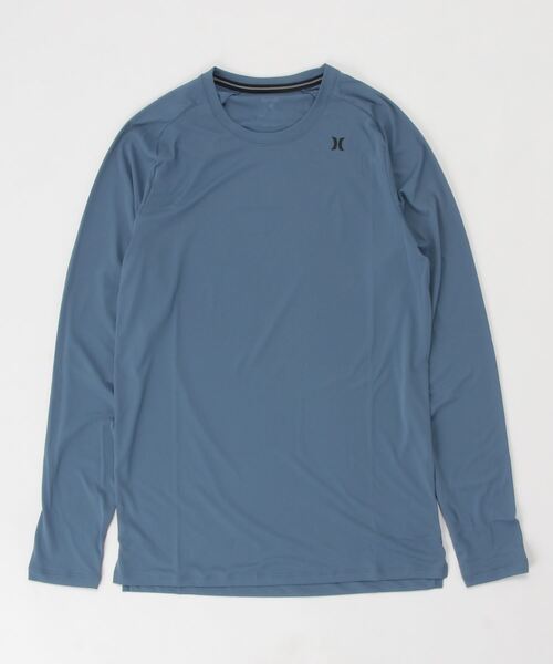 Hurley (ハーレー)の「M HRLY Q/D TEE LS/ハーレー 水着 メンズラッシュガード 長袖 UPF50+(ラッシュガード・メンズ・ブラック/グレー/ブルー/ホワイト/グレー系その他/ブルー系その他・SMALL/MEDIUM/LARGE/X-LARGE)」の6枚目の写真