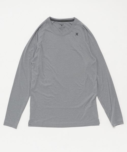 Hurley (ハーレー)の「M HRLY Q/D TEE LS/ハーレー 水着 メンズラッシュガード 長袖 UPF50+(ラッシュガード・メンズ・ブラック/グレー/ブルー/ホワイト/グレー系その他/ブルー系その他・SMALL/MEDIUM/LARGE/X-LARGE)」の4枚目の写真