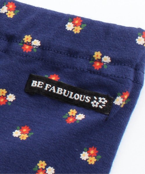 BREEZE（ブリーズ）の「/無地・花柄ペチパン（レギンス/スパッツ・キッズ・アイボリー/ネイビー/ブラック/グレー・90/120/100/80/130/110）」の7枚目の写真