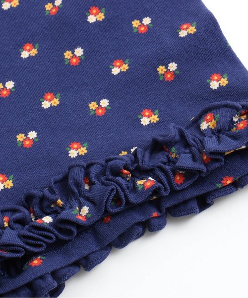 BREEZE（ブリーズ）の「/無地・花柄ペチパン（レギンス/スパッツ・キッズ・アイボリー/ネイビー/ブラック/グレー・90/120/100/80/130/110）」の6枚目の写真