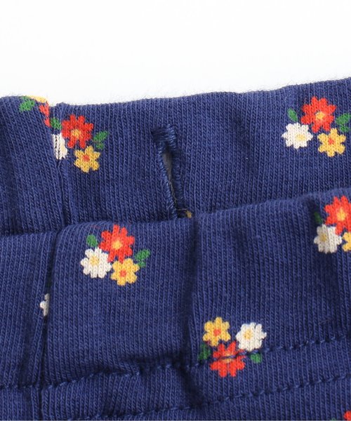 BREEZE（ブリーズ）の「/無地・花柄ペチパン（レギンス/スパッツ・キッズ・アイボリー/ネイビー/ブラック/グレー・90/120/100/80/130/110）」の5枚目の写真