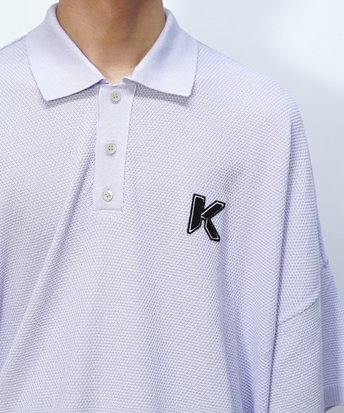 KAIKO LARGER KNIT POLO SHIRT（ポロシャツ）｜KAIKO（カイコー