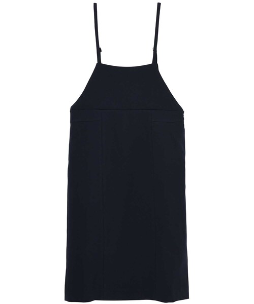 MILKFED.(ミルクフェド)の「THIN STRAP DRESS(ワンピース)」|ネイビー