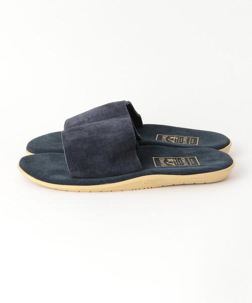 ISLAND SLIPPER（アイランドスリッパ）の「【別注】 ＜ISLAND SLIPPER＞ ONE STRAP SANDAL/サンダル（サンダル・メンズ・ダークブラウン/ネイビー・8/10/9）」の12枚目の写真
