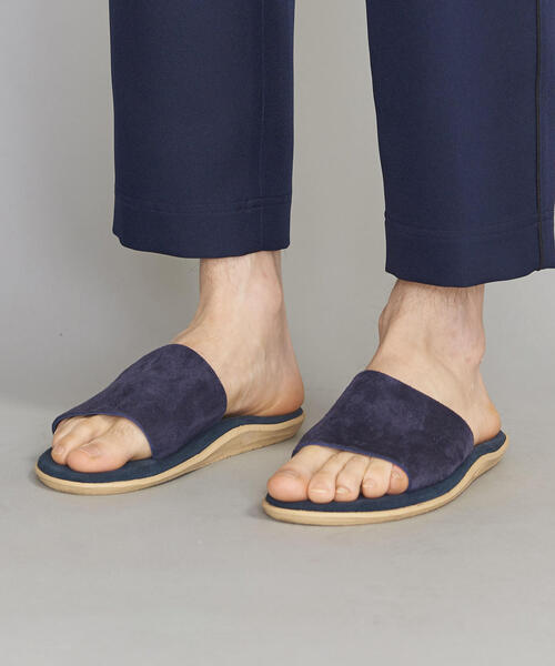 ISLAND SLIPPER（アイランドスリッパ）の「【別注】 ＜ISLAND SLIPPER＞ ONE STRAP SANDAL/サンダル（サンダル・メンズ・ダークブラウン/ネイビー・8/10/9）」の10枚目の写真