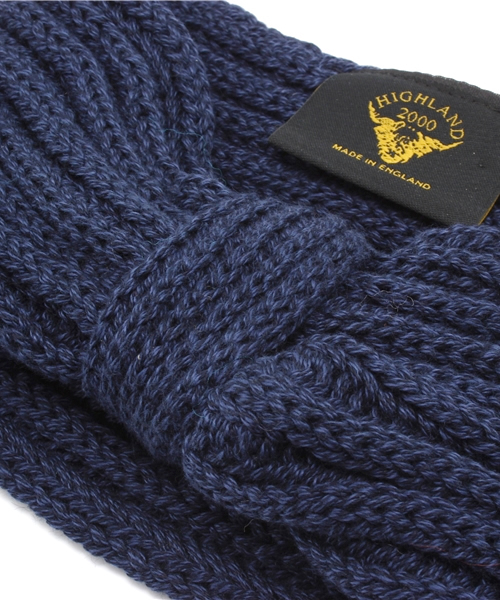 Kastane(カスタネ)の「【HIGH LAND KNIT】ヘアバンド(ヘアバンド・レディース・ベージュ/ネイビー/グリーン・FREE)」の6枚目の写真