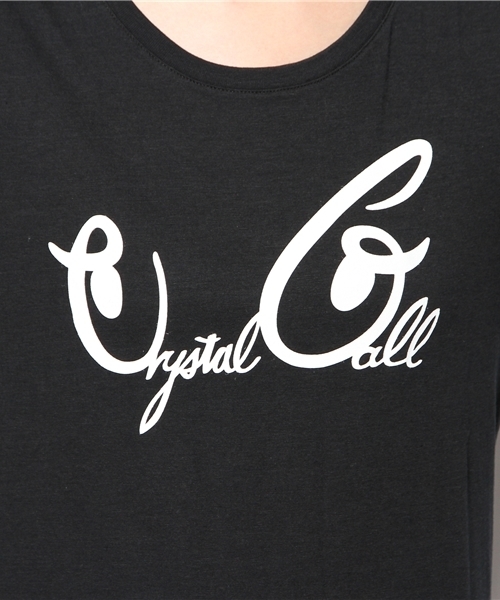 CRYSTAL BALL(クリスタルボール)の「Go Lucky Travel Logo Tee(Tシャツ/カットソー・レディース・ホワイト/ブラック/グリーン・FREE)」の9枚目の写真