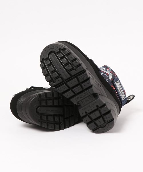 YOSUKE（ヨースケ）の「「YOSUKE/ヨースケ」厚底ベルティッドショートブーツ（ブーツ・レディース・ネイビー/ブラックミックス/ブラック/ホワイト・23.5/24/22.5/24.5/23）」の6枚目の写真