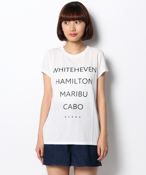 LOVE BOAT(ラブ・ボート)の「BEACH Tシャツ(Tシャツ/カットソー・レディース・ホワイト系/ブラック系・FREE)」の9枚目の写真