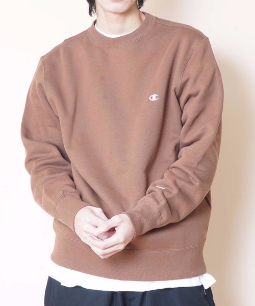 アダムエロペ　Champion スウェット　ブラウン アダムエロぺ Champion ブラウン トレーナー アダムエロペ Champion