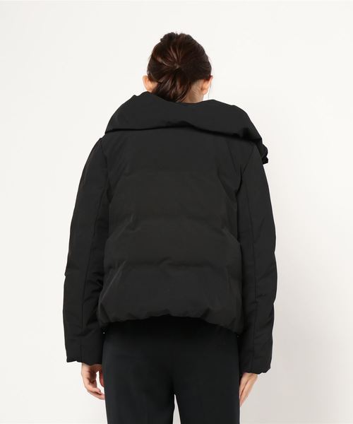 n'ee-ne（ネーネ）の「シームレスダウン（ダウンジャケット/コート・レディース・ブラック/ベージュ/ネイビー/グレイッシュベージュ・M/L）」の22枚目の写真