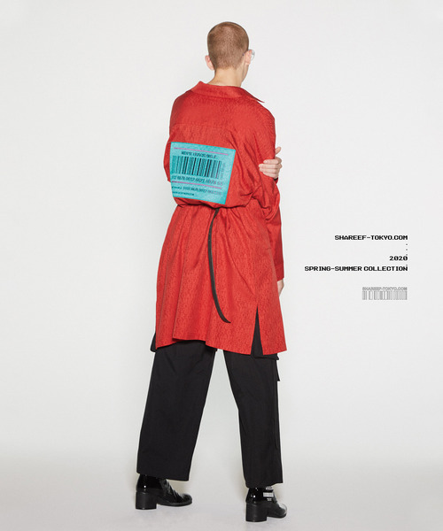 SHAREEF シャリーフ gameover フード オーバーコート SHAREEF シャリーフ gameover apple シャツコート りんご - メルカリ