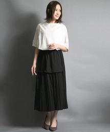 CERCA - FASHION�i�`�F���J - �t�@�b�V�����j�́uWHITE/���T�e���@�X�J�[�g�i�X�J�[�g�j�v