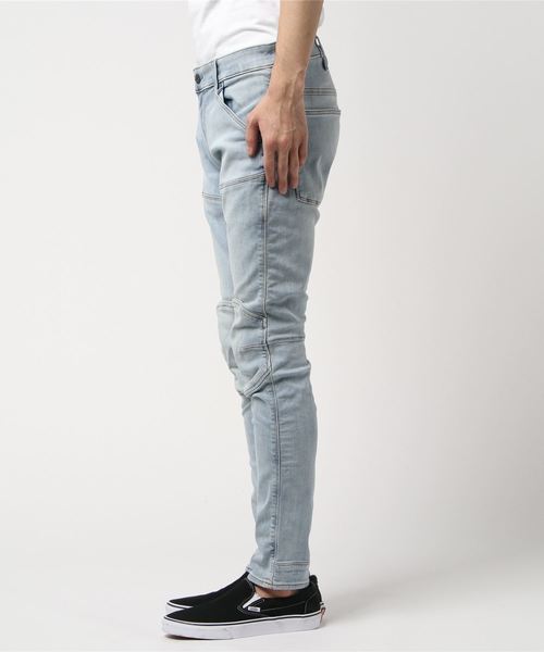 G-STAR（ジースター）の「5620 G-Star Elwood 3D Super Slim Jeans（デニムパンツ・メンズ・ライトインディゴブルー・32/32/31/32/33/32/34/32）」の2枚目の写真