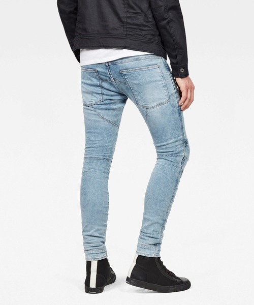 G-STAR（ジースター）の「5620 G-Star Elwood 3D Super Slim Jeans（デニムパンツ・メンズ・ライトインディゴブルー・32/32/31/32/33/32/34/32）」の8枚目の写真