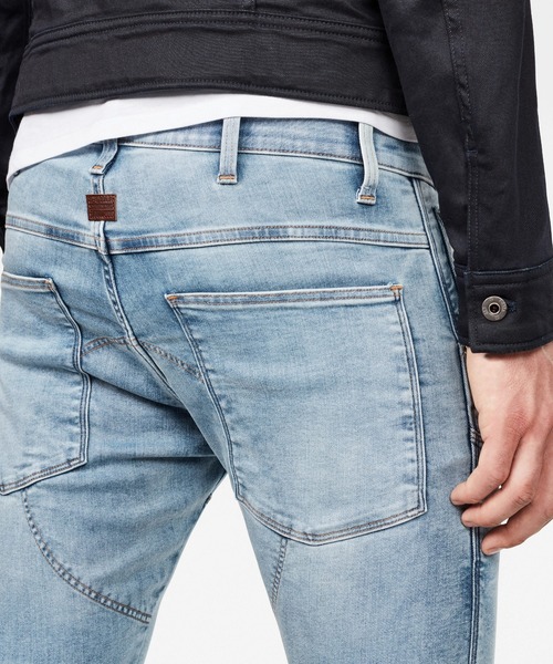 G-STAR（ジースター）の「5620 G-Star Elwood 3D Super Slim Jeans（デニムパンツ・メンズ・ライトインディゴブルー・32/32/31/32/33/32/34/32）」の10枚目の写真