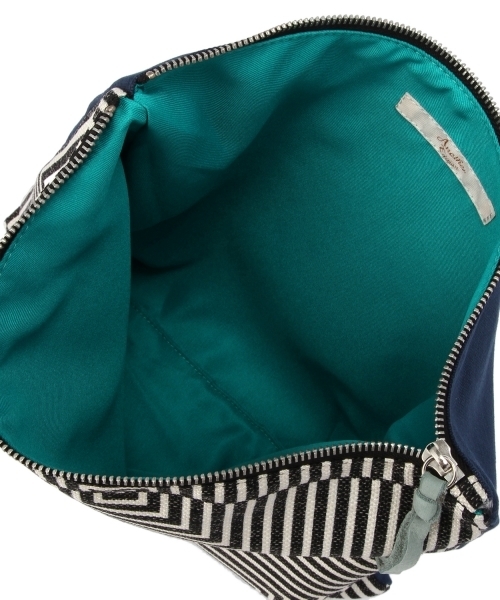 Another Edition（アナザーエディション）の「AE CMB CLT（クラッチバッグ・レディース・オフホワイト/ネイビー・フリー）」の8枚目の写真