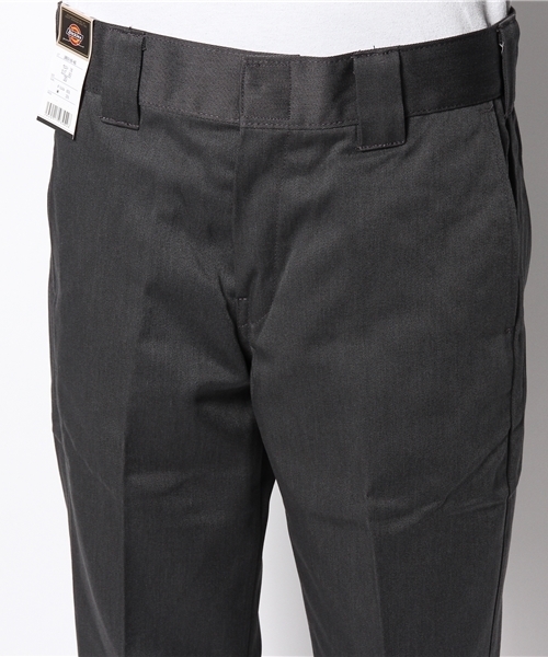 Dickies（ディッキーズ）の「TCツイル8分丈クロップドパンツ（チノパンツ・メンズ・ヘザーグレー/ダークグレー・32inch/28inch/34inch/30inch）」の5枚目の写真