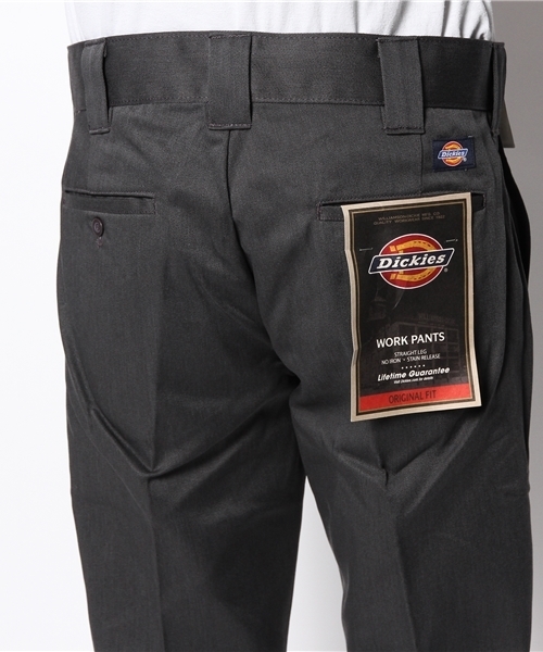 Dickies（ディッキーズ）の「TCツイル8分丈クロップドパンツ（チノパンツ・メンズ・ヘザーグレー/ダークグレー・32inch/28inch/34inch/30inch）」の6枚目の写真