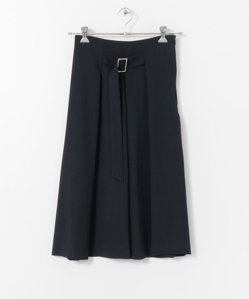 URBAN RESEARCH ROSSO（アーバンリサーチロッソ）の「SILVERLIGHTS　2WAYタックフレアスカート∴（スカート・レディース・ネイビー/ブルー・38/36）」の7枚目の写真