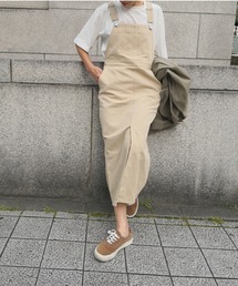 ulu | Chino Jumper skirt(ジャンパースカート)