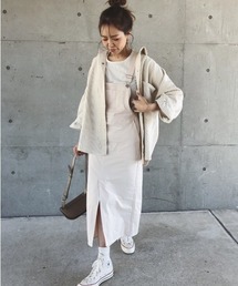 ulu | Chino Jumper skirt(ジャンパースカート)