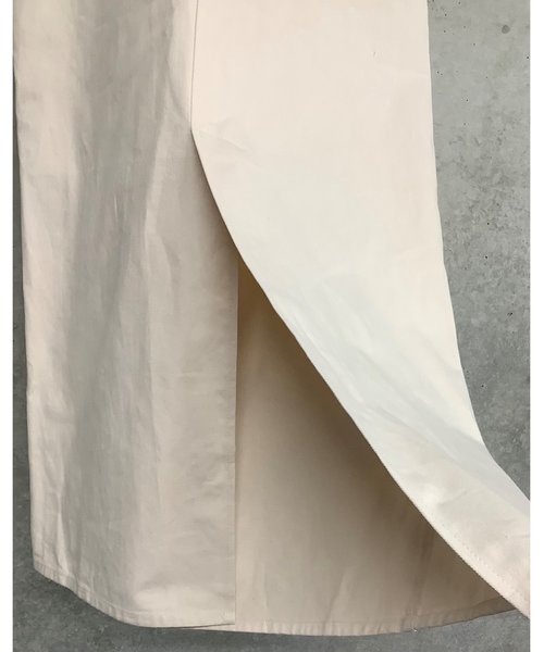 ulu（ウル）の「Chino Jumper skirt（ジャンパースカート・レディース・ベージュ/カーキ/アイボリー・FREE）」の12枚目の写真