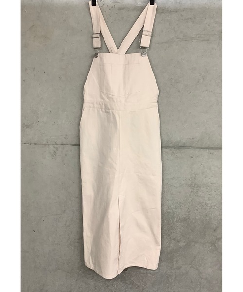 ulu（ウル）の「Chino Jumper skirt（ジャンパースカート・レディース・ベージュ/カーキ/アイボリー・FREE）」の16枚目の写真