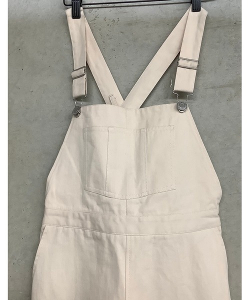 ulu（ウル）の「Chino Jumper skirt（ジャンパースカート・レディース・ベージュ/カーキ/アイボリー・FREE）」の20枚目の写真