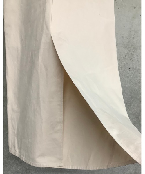 ulu（ウル）の「Chino Jumper skirt（ジャンパースカート・レディース・ベージュ/カーキ/アイボリー・FREE）」の22枚目の写真