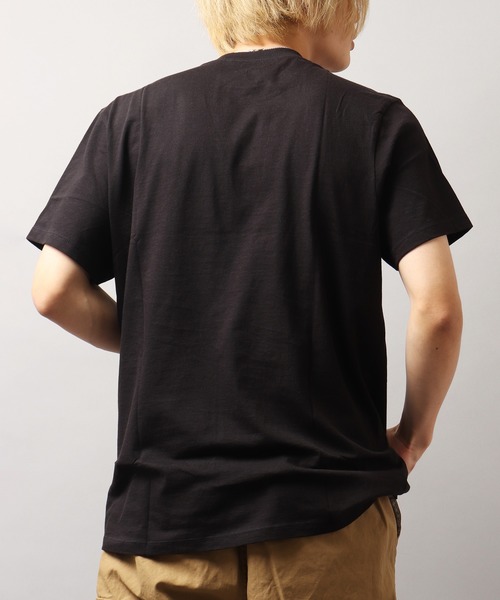 '47(フォーティーセブン)の「MLB公認 ’47BRAND ニューヨークヤンキースロゴ 半袖Tシャツ(Tシャツ/カットソー・メンズ・ブラック/ブラック系その他/ネイビー・M/XL/L)」の6枚目の写真